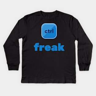 ctrl freak Kids Long Sleeve T-Shirt